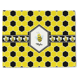 Honeycomb Single-Sided Linen Placemat - Single w/ Name or Text