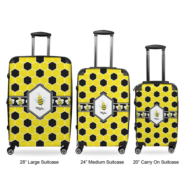 Honeycomb Luggage Bags all sizes - With Handle