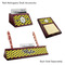 Honeycomb Mahogany Desk Accessories