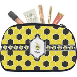 Honeycomb Makeup / Cosmetic Bag - Medium (Personalized)