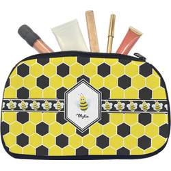 Honeycomb Makeup / Cosmetic Bag - Medium (Personalized)