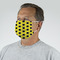 Honeycomb Mask - Quarter View on Guy