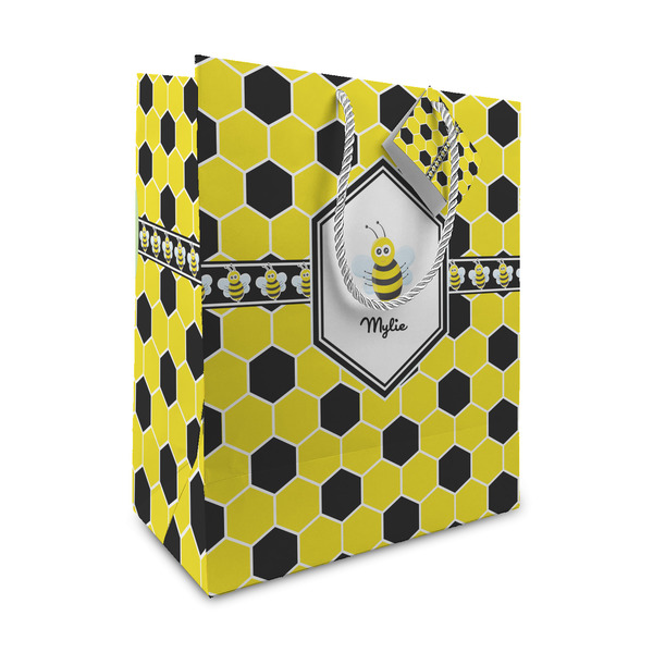 Custom Honeycomb Medium Gift Bag (Personalized)
