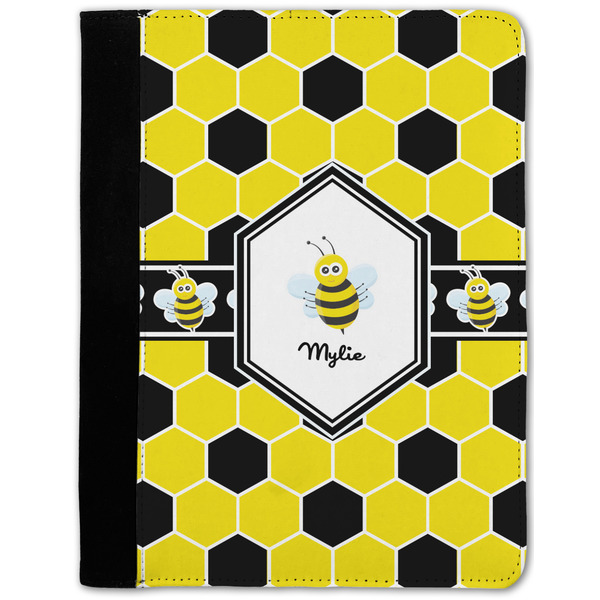 Custom Honeycomb Notebook Padfolio - Medium w/ Name or Text