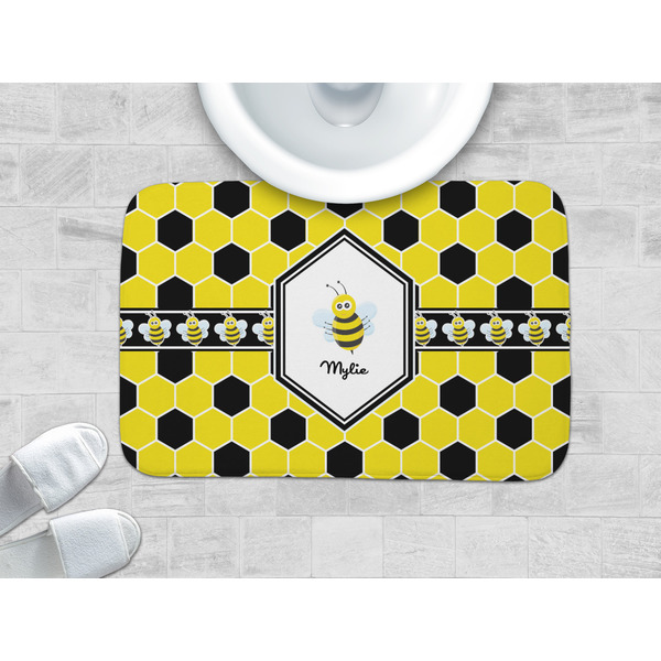 Honeycomb Memory Foam Bath Mat - LIFESTYLE 34x21