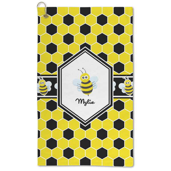 Custom Honeycomb Microfiber Golf Towel (Personalized)