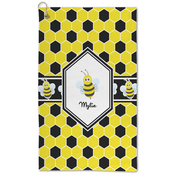 Custom Honeycomb Microfiber Golf Towel (Personalized)