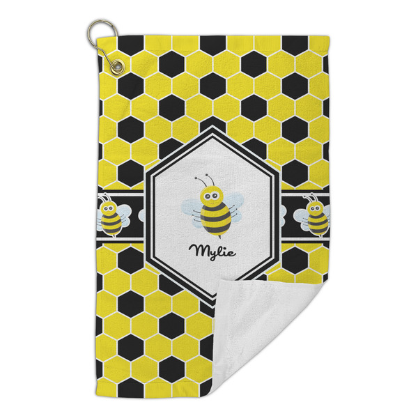 Honeycomb Microfiber Golf Towels Small - FRONT FOLDED