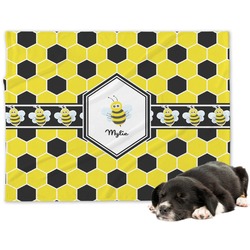 Honeycomb Dog Blanket - Large (Personalized)