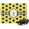 Honeycomb Microfleece Dog Blanket - Large