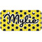 Honeycomb Mini Bicycle License Plate - Two Holes