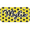 Honeycomb Mini/Bicycle License Plate (2 Holes) (Personalized)