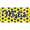 Honeycomb Mini/Bicycle License Plate (Personalized)