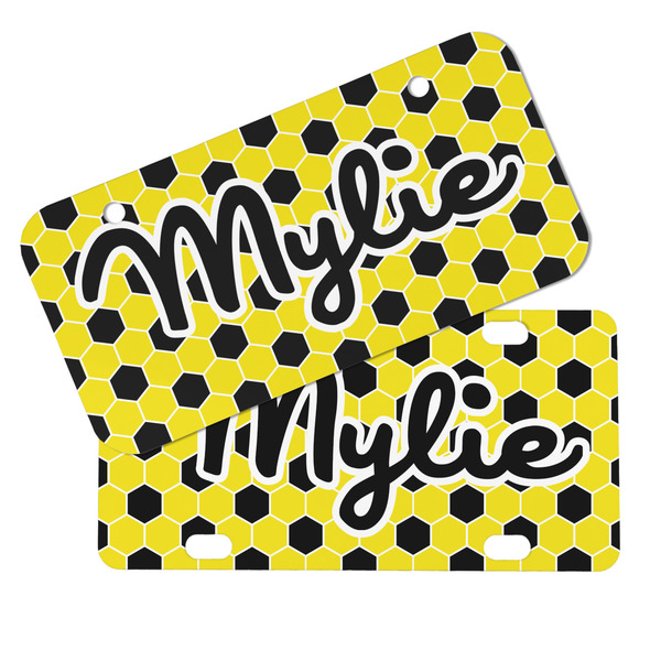Honeycomb Mini License Plates - MAIN (4 and 2 Holes)
