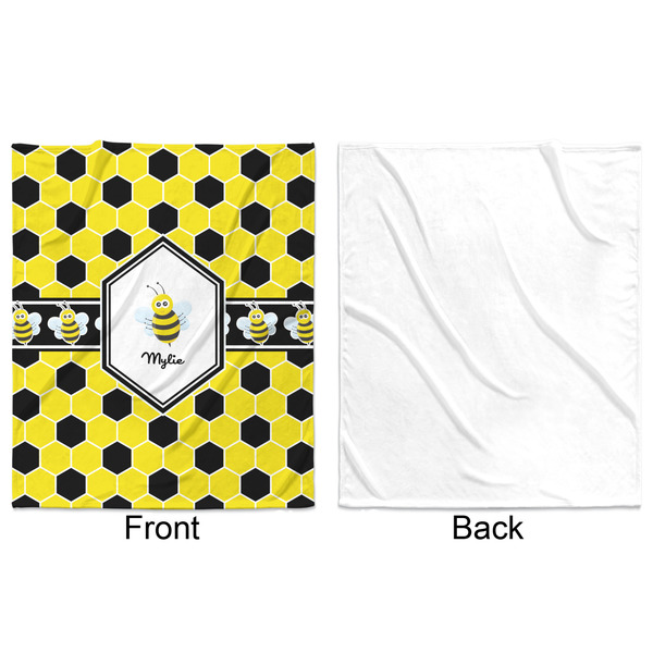 Honeycomb Minky Blanket - 50"x60" - Single Sided - Front & Back