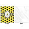 Honeycomb Minky Blanket - 50"x60" - Single Sided - Front & Back