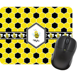 Honeycomb Rectangular Mouse Pad (Personalized)