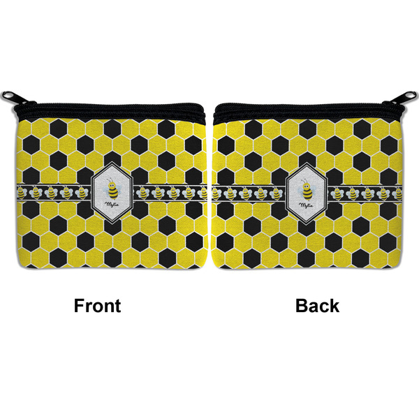 Honeycomb Neoprene Coin Purse - Front & Back (APPROVAL)