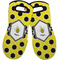 Honeycomb Neoprene Oven Mitts - Set of 2 w/ Name or Text