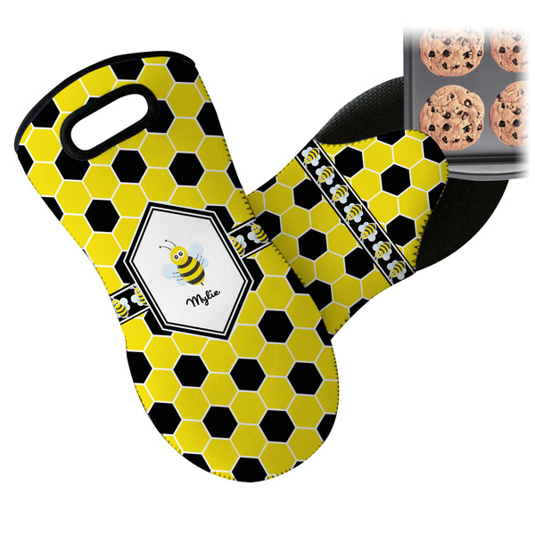 Honeycomb Neoprene Oven Mitt