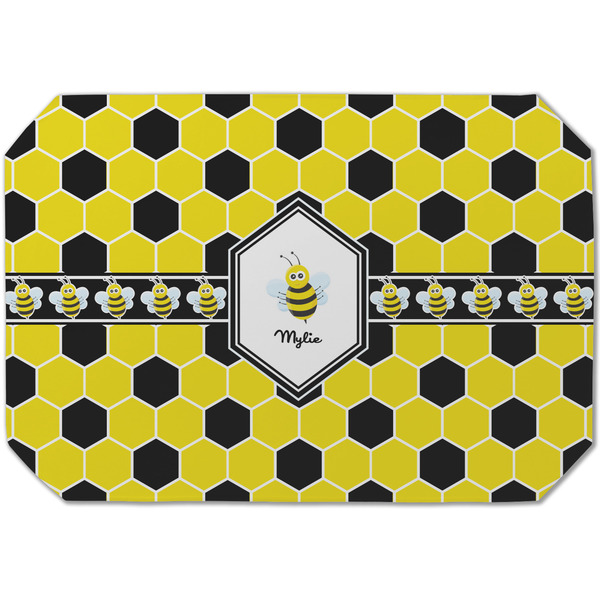 Custom Honeycomb Dining Table Mat - Octagon (Single-Sided) w/ Name or Text