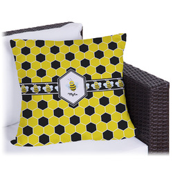 Honeycomb Outdoor Pillow (Personalized)