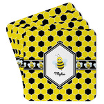 Honeycomb Paper Coasters w/ Name or Text