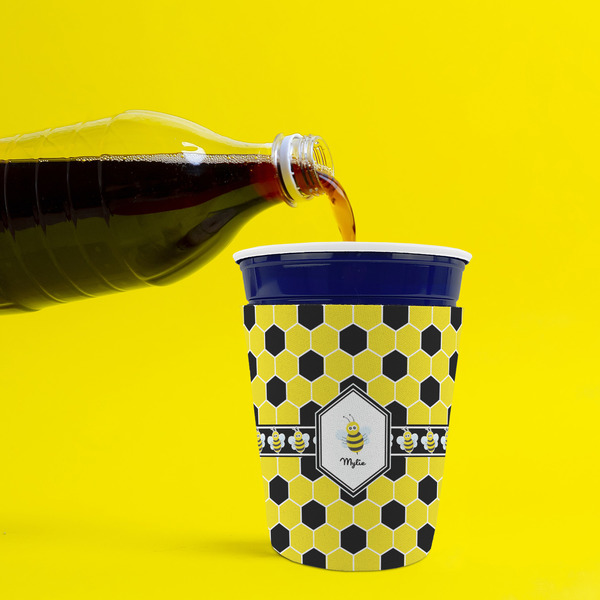 Honeycomb Party Cup Sleeves - without bottom - Lifestyle