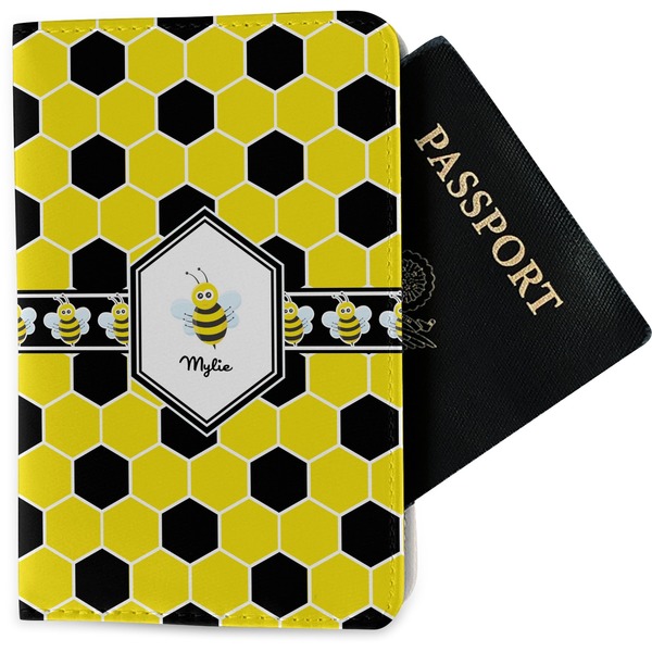 Custom Honeycomb Passport Holder - Fabric (Personalized)