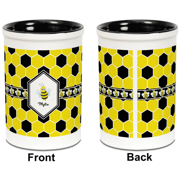 Honeycomb Pencil Holder - Black - approval