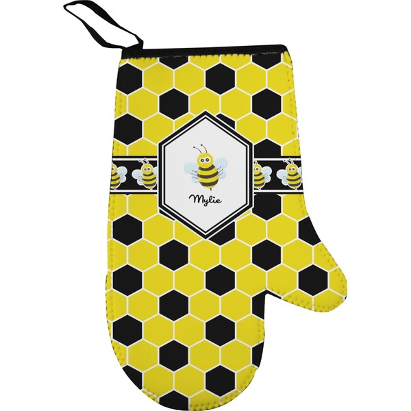 Custom Honeycomb Oven Mitt (Personalized)