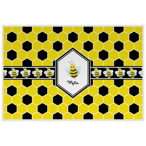 Custom Honeycomb Laminated Placemat w/ Name or Text