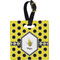 Honeycomb Personalized Square Luggage Tag