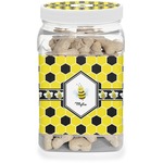Honeycomb Dog Treat Jar (Personalized)