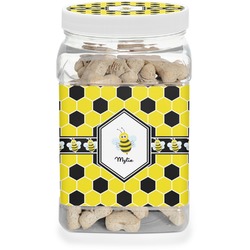 Honeycomb Dog Treat Jar (Personalized)