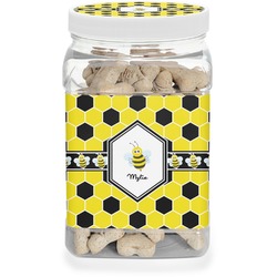 Honeycomb Dog Treat Jar (Personalized)