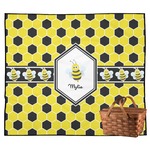 Honeycomb Outdoor Picnic Blanket (Personalized)