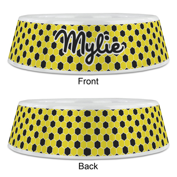 Honeycomb Plastic Pet Bowls - Large - APPROVAL