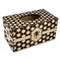 Honeycomb Rectangle Tissue Box Covers - Wood - Front
