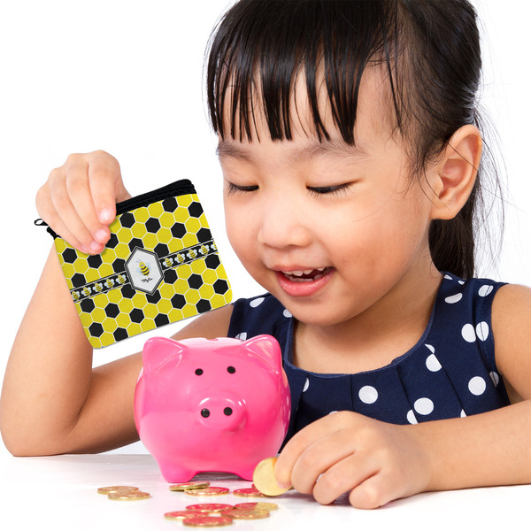 Honeycomb Rectangular Coin Purses - LIFESTYLE (child)