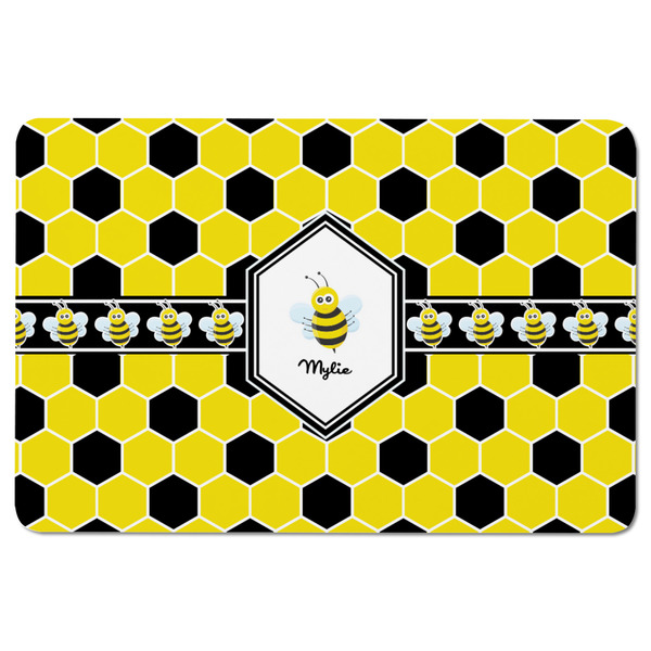 Honeycomb Rectangular Fridge Magnet - FRONT