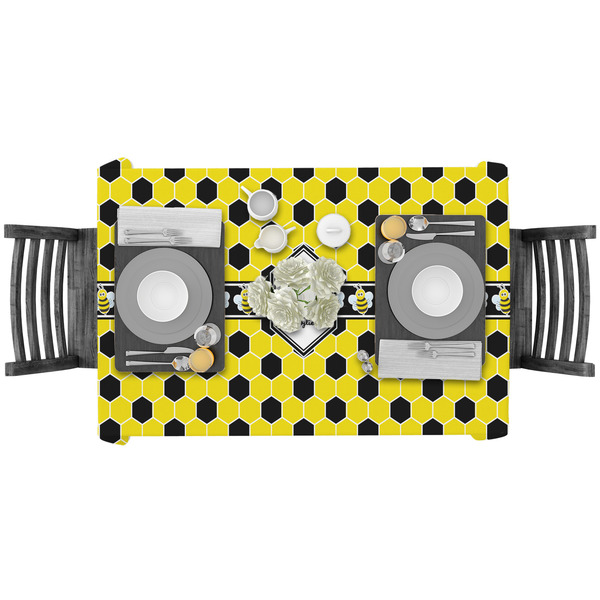 Honeycomb Rectangular Tablecloths - LIFESTYLE