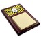 Honeycomb Red Mahogany Sticky Note Holder (Personalized)
