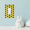 Honeycomb Rocker Light Switch Covers - Single - IN CONTEXT