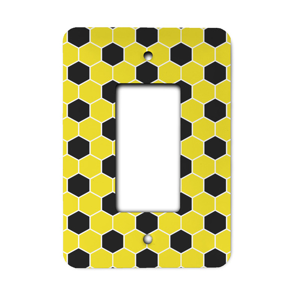 Custom Honeycomb Rocker Style Light Switch Cover