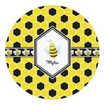 Honeycomb Round Decal (Personalized)