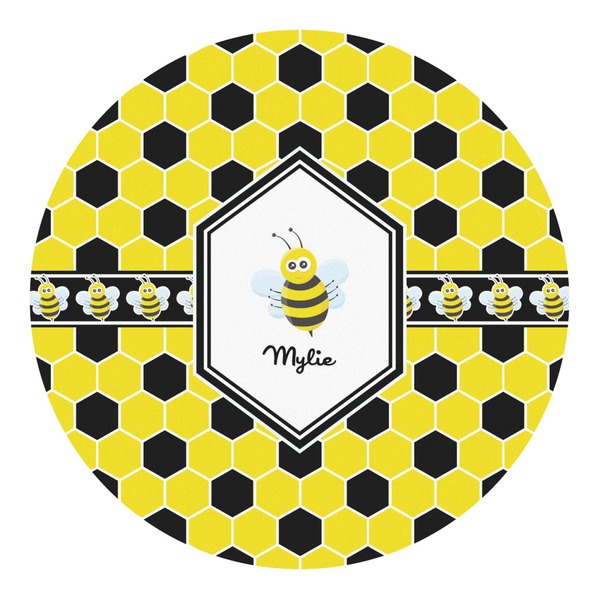 Custom Honeycomb Round Decal - XLarge (Personalized)