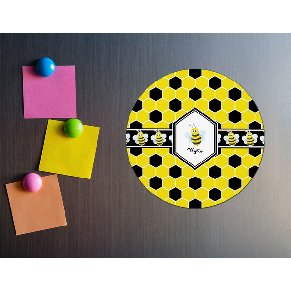 Honeycomb Round Fridge Magnet - LIFESTYLE