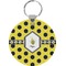 Honeycomb Round Keychain (Personalized)