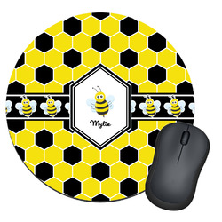 Honeycomb Round Mouse Pad (Personalized)